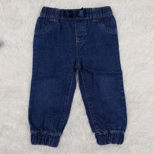Baby Jeans Bow 18 months Elastic